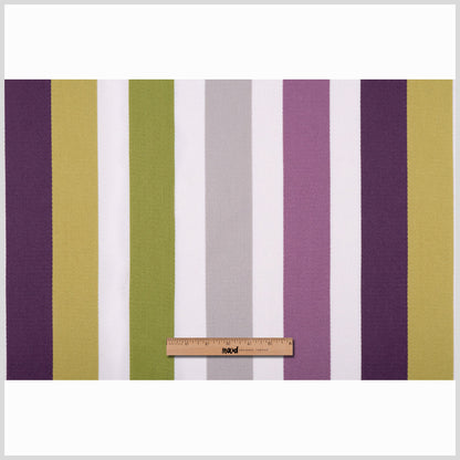 Damson Stripes Vienna Polyester - Full