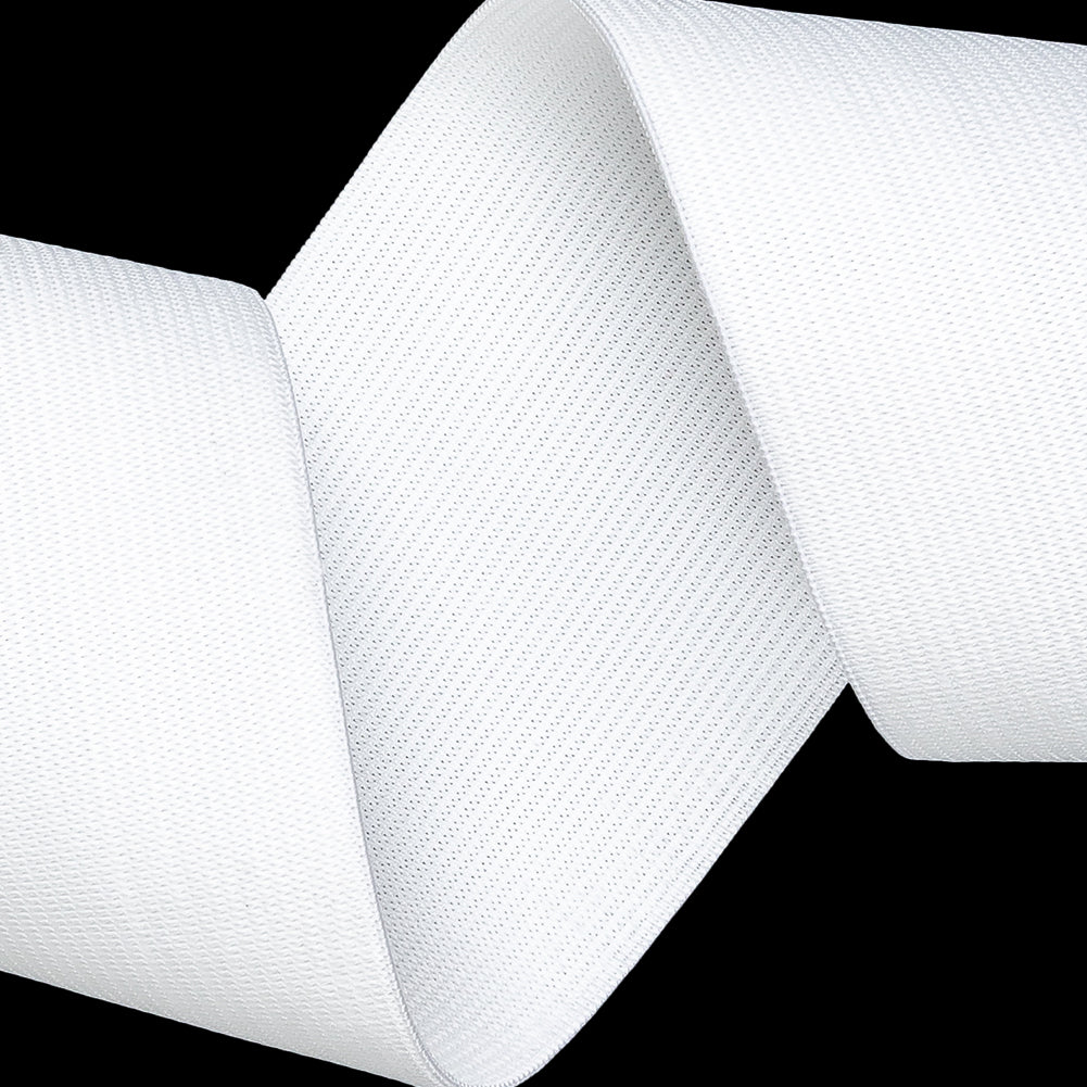 3" White Elastic Detail
