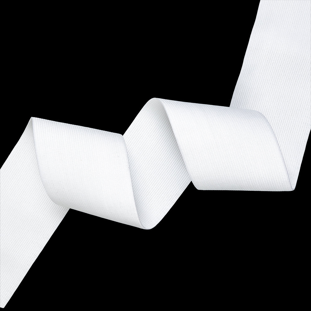 3" White Elastic