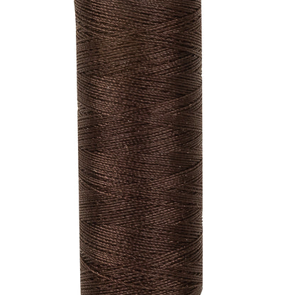 696 Walnut 100m Gutermann 100% Recycled Polyester Thread - Detail