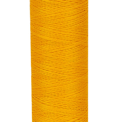 417 Saffron 100m Gutermann 100% Recycled Polyester Thread - Detail
