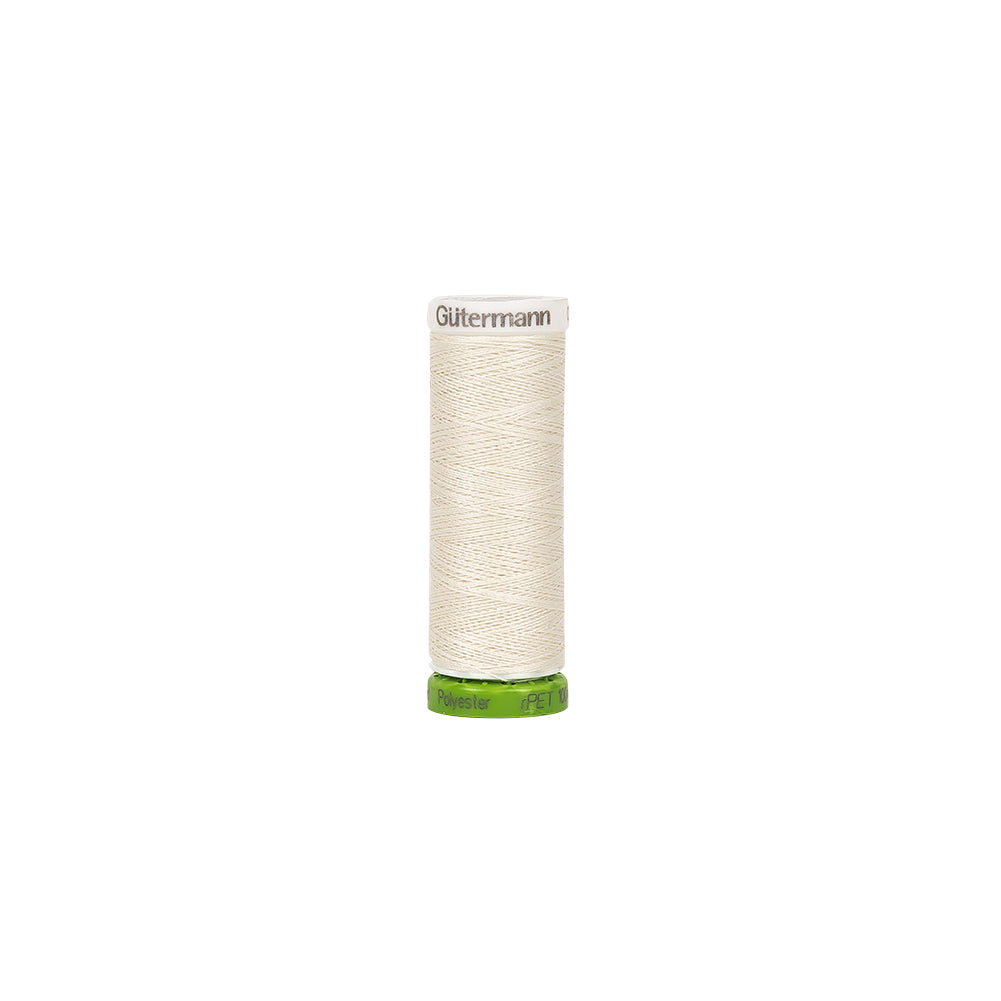 Gutermann Recycled Polyester Thread 100m - 001 Antique