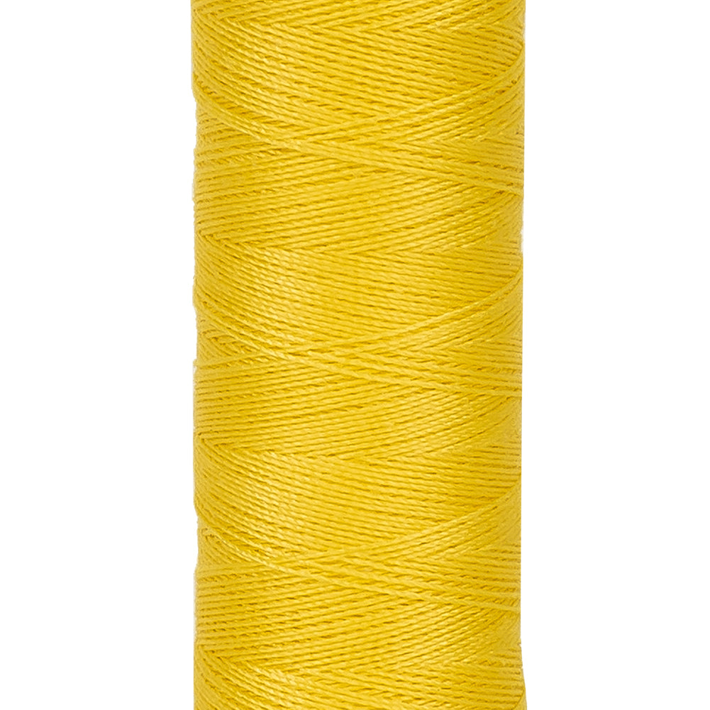 Gutermann Recycled Polyester Thread 100m - 852 Lemon Peel Detail