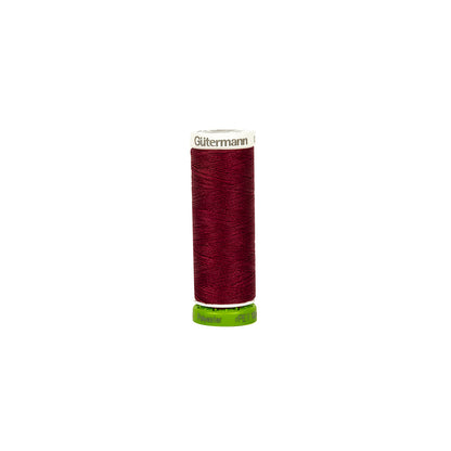 369 Burgundy 100m Gutermann 100% Recycled Polyester Thread