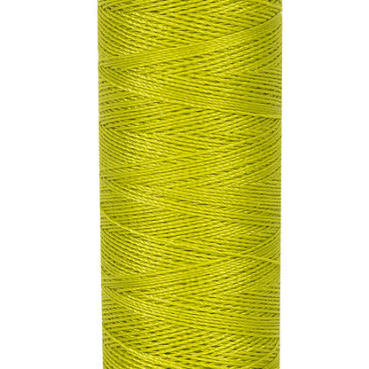 334 Lime 100m Gutermann 100% Recycled Polyester Thread - Detail