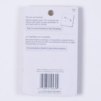 Dritz Curved Safety Pins - 40 Ct Detail