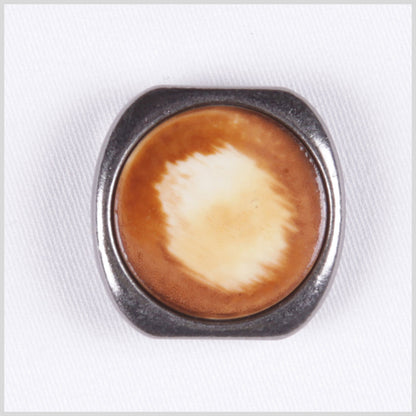 Titan Beige Metal Button - 40L/25mm