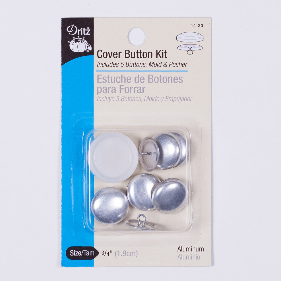 Dritz Cover Button Kit 3/4 Al