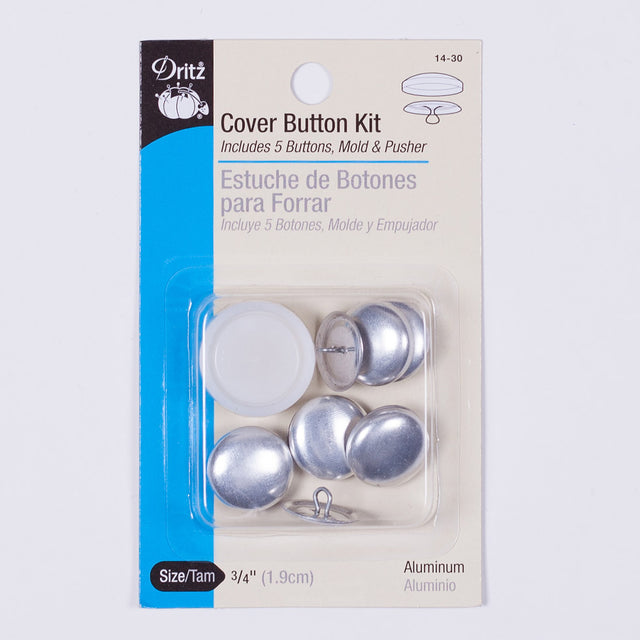 Dritz Cover Button Kit 3/4 Al