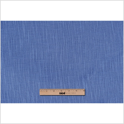 Semi-Sheer, Extra-Wide Ocean Blue Poly Weave - Full