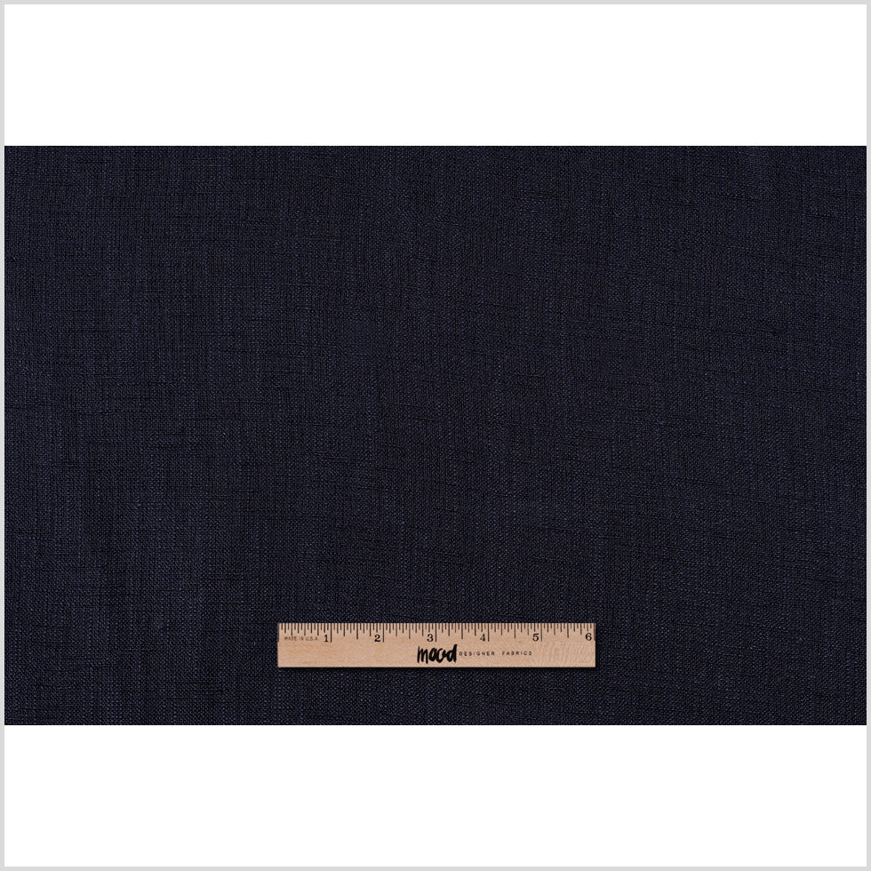Semi-Sheer, Extra-Wide Black Poly Weave Full