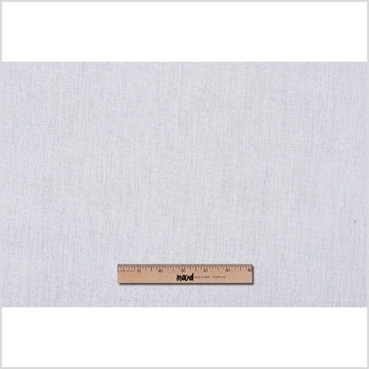 Ivory Metallic Sparkly Poly Woven - Full