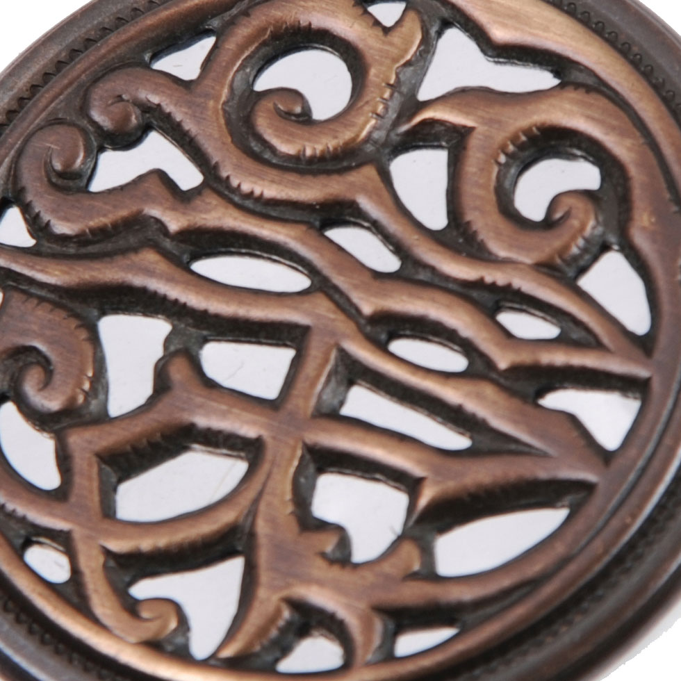 Brass Metal Button - 48L/27mm - Detail