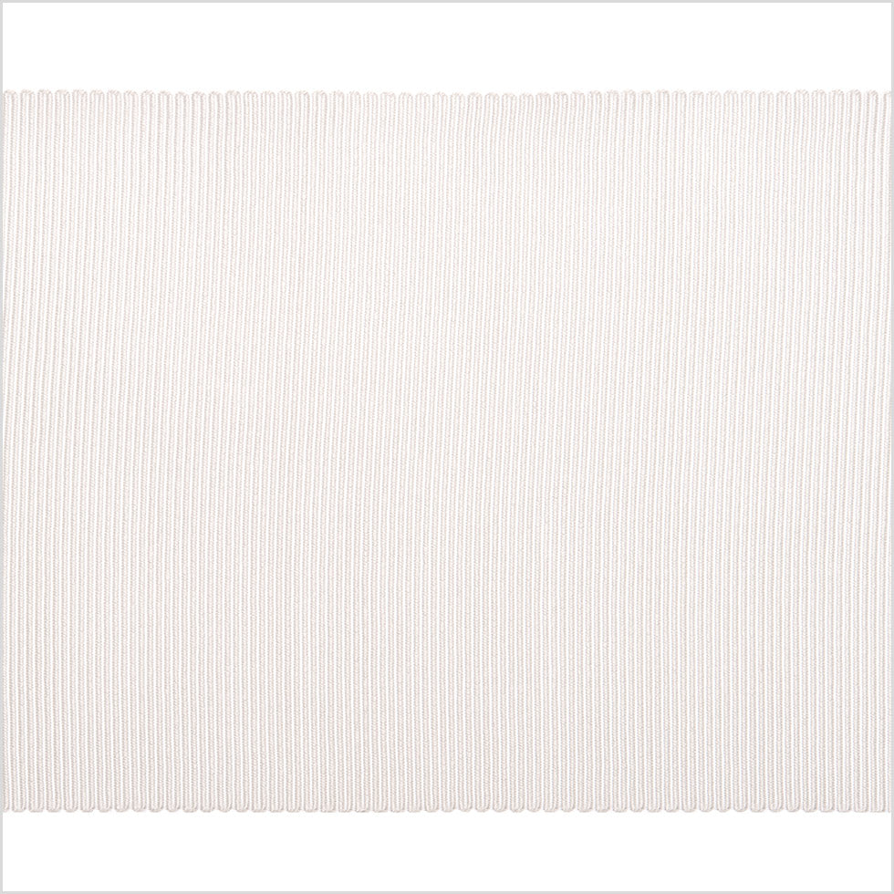 3 Off-White Rayon Petersham Grosgrain Ribbon