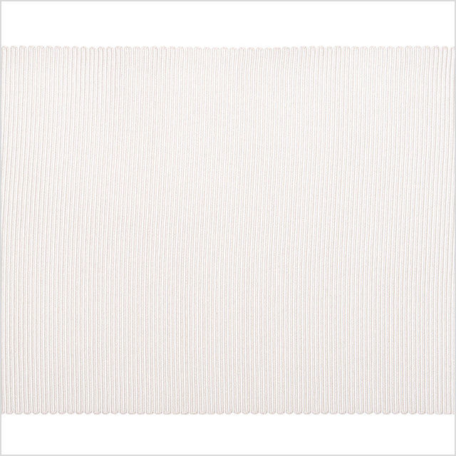 3 Off-White Rayon Petersham Grosgrain Ribbon