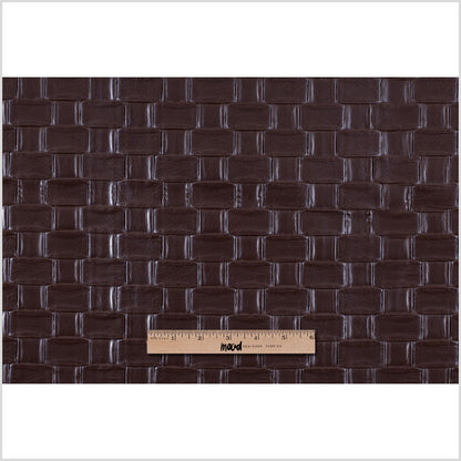 Brown Basketweave Vinyl - Full