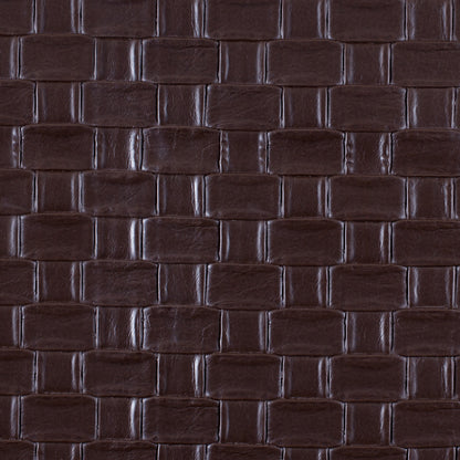 Brown Basketweave Vinyl