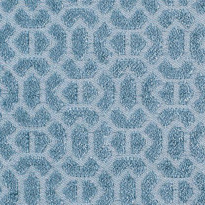 Sky Chenille Geometric Poly - Detail