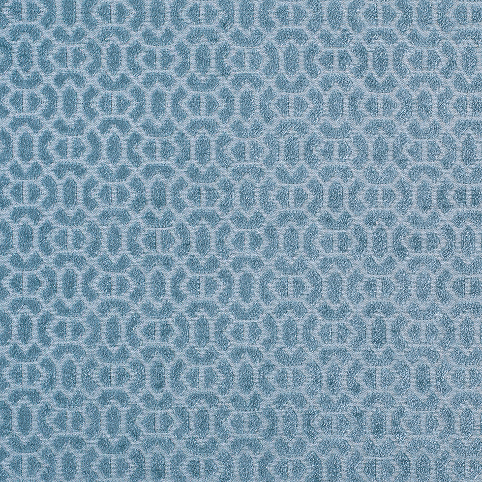 Sky Chenille Geometric Poly