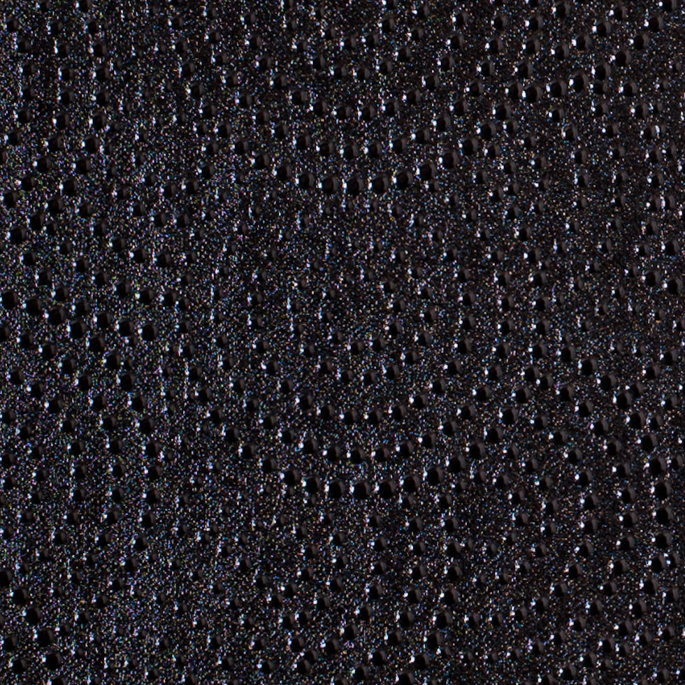 Black Dotted Circles Vinyl Detail