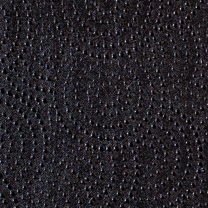 Black Dotted Circles Vinyl Detail