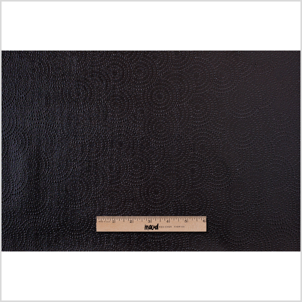 Black Dotted Circles Vinyl Full