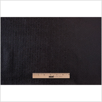 Black Dotted Circles Vinyl Full