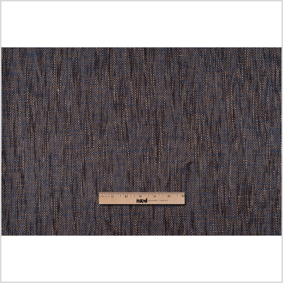 Brown-Blue Lagoon Upholstery Tweed - Full