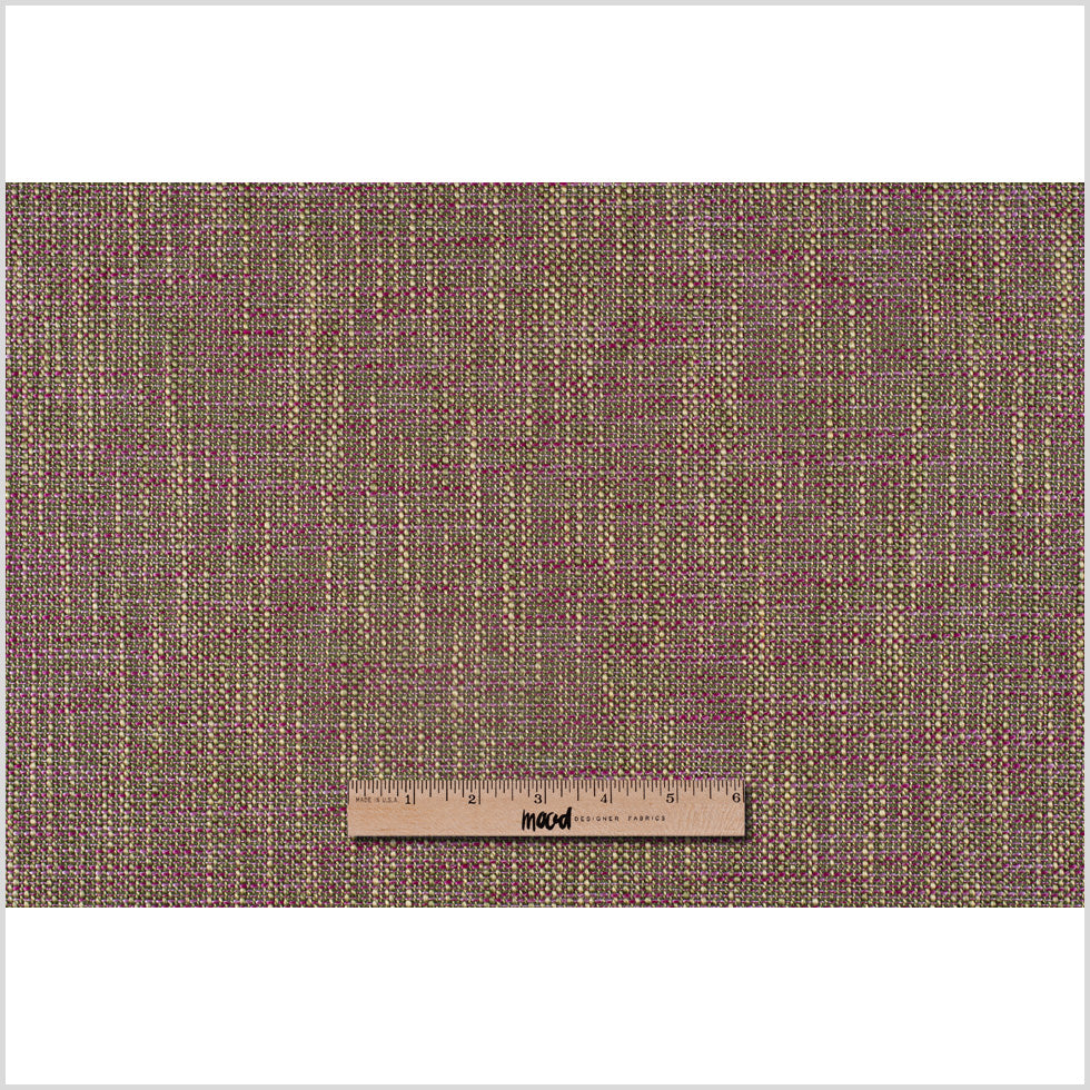Lime-Pink Upholstery Tweed Full