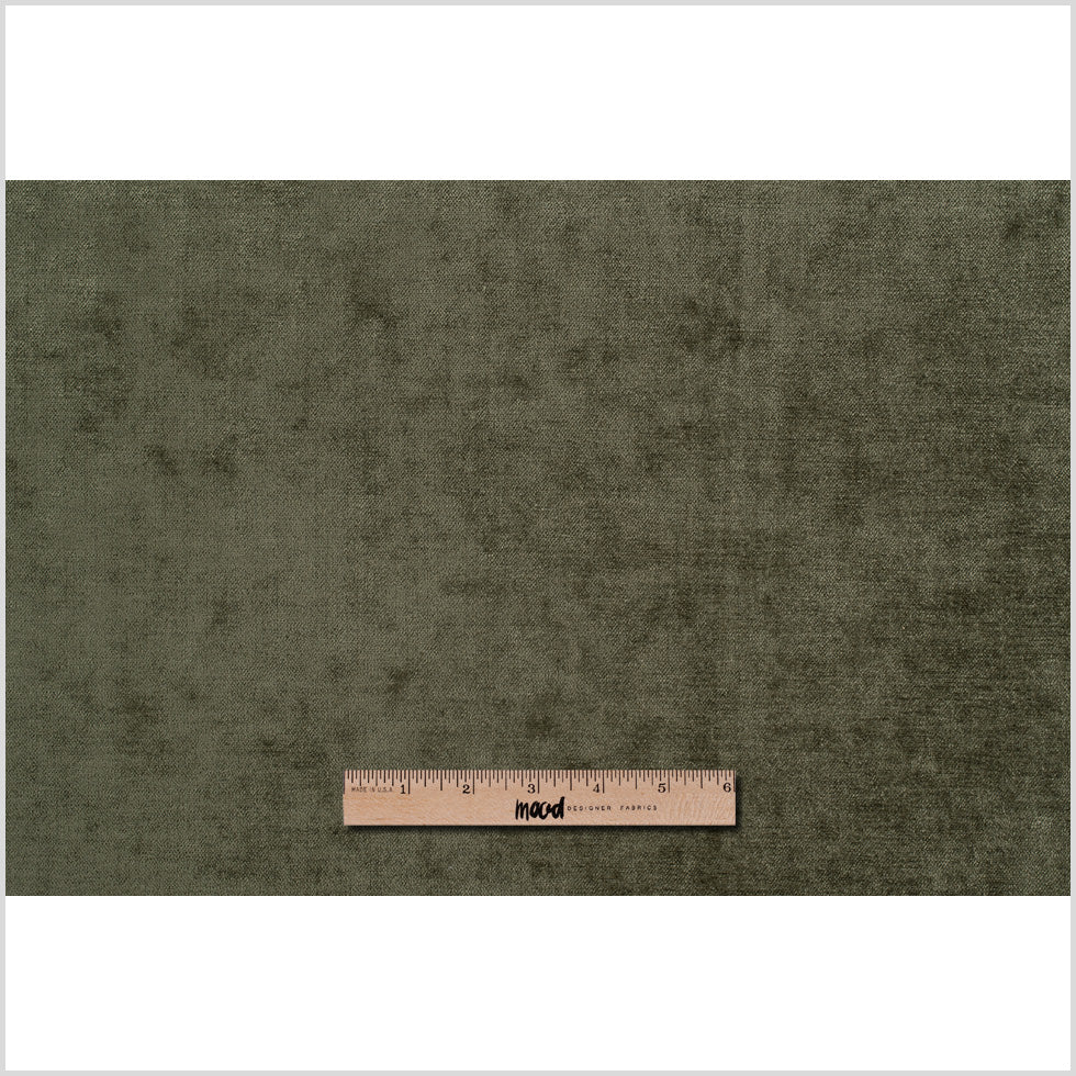 Olive Upholstery Chenille - Full