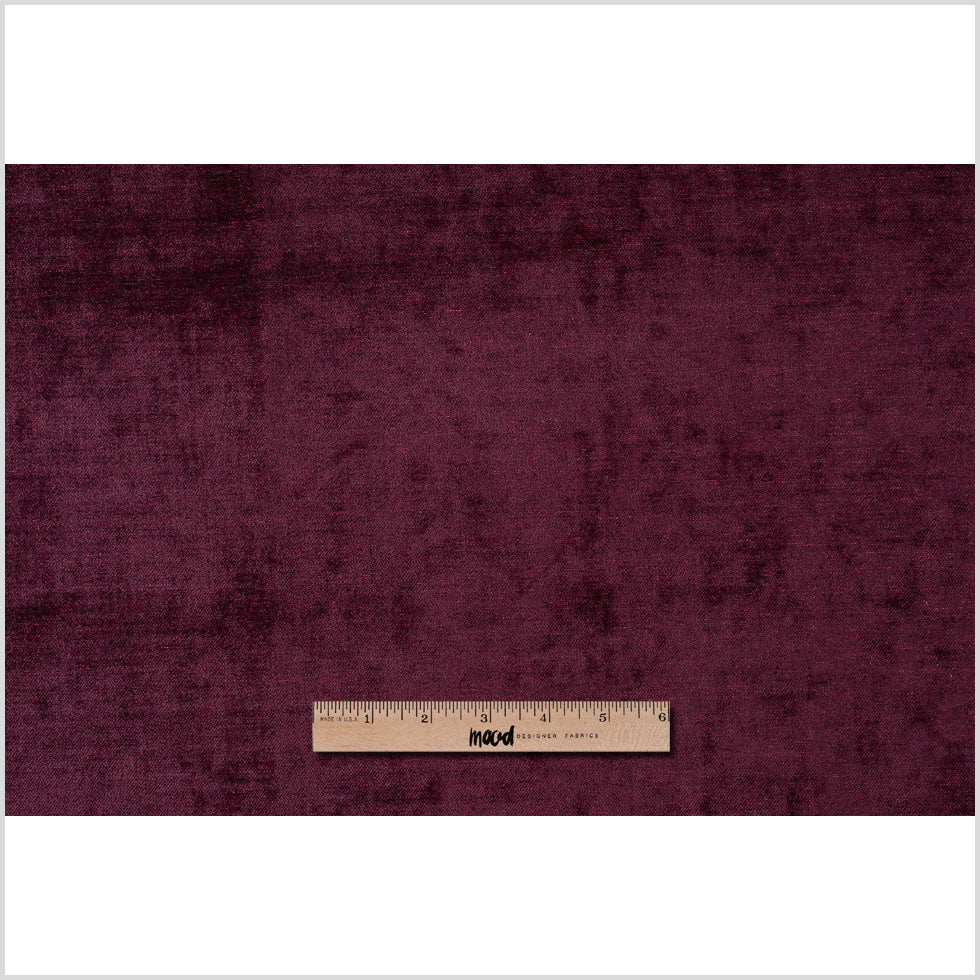 Burgundy Upholstery Chenille - Full