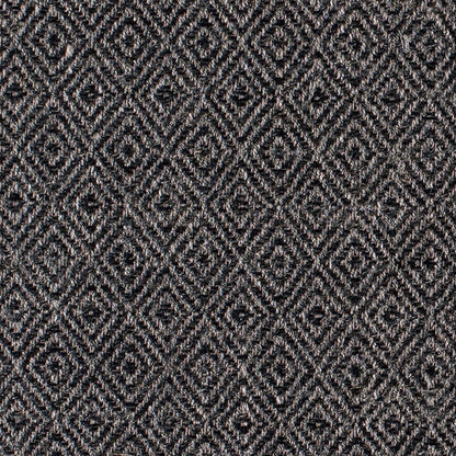 Black/Gray Diamond Upholstery Tweed - Detail