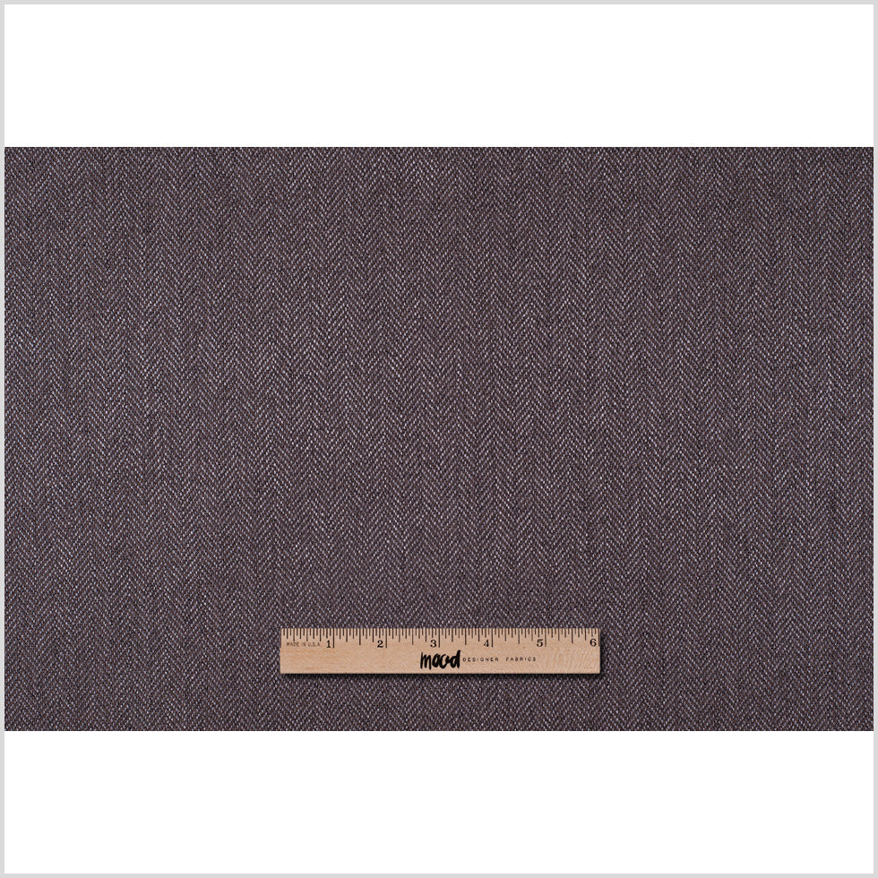 Dark Brown Herringbone Upholstery Tweed Full