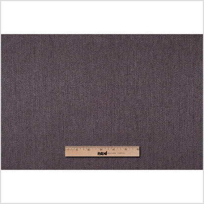 Dark Brown Herringbone Upholstery Tweed Full