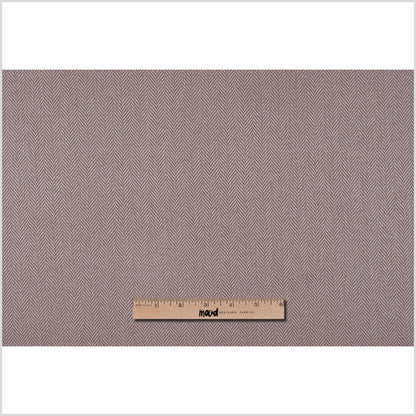 Mushroom Herringbone Upholstery Tweed Full