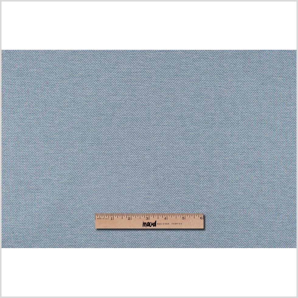 Pale Turquoise Herringbone Upholstery Tweed Full