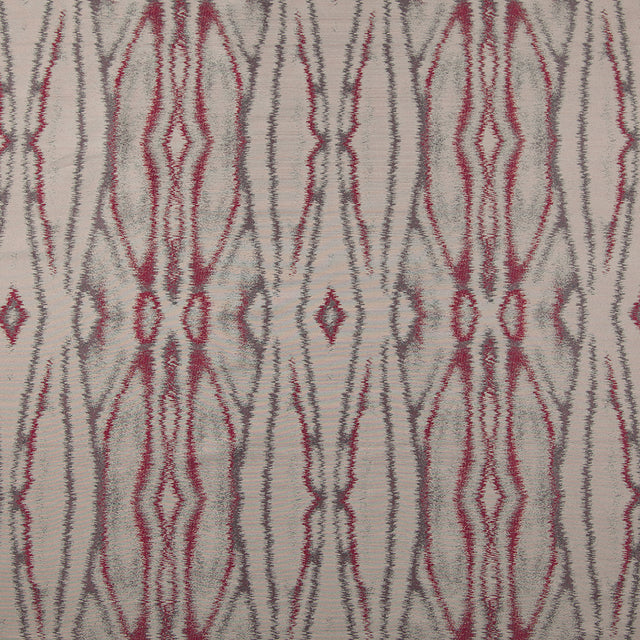 Burgundy and Gray Double-Wide Moire
