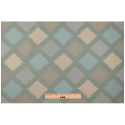 Agate Green Double-Wide Diamond Woven - Full