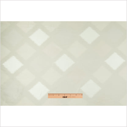 Pale Silver Double-Wide Diamond Woven - Full