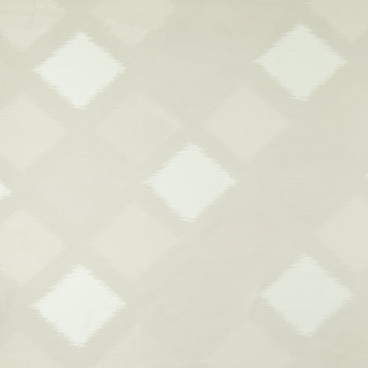 Pale Silver Double-Wide Diamond Woven