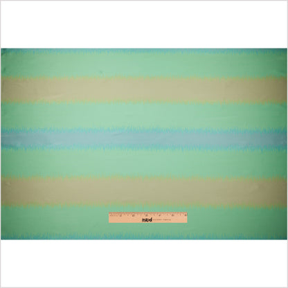 Pale Green, Purple and Gold Double-Wide Poly Stripes - Full