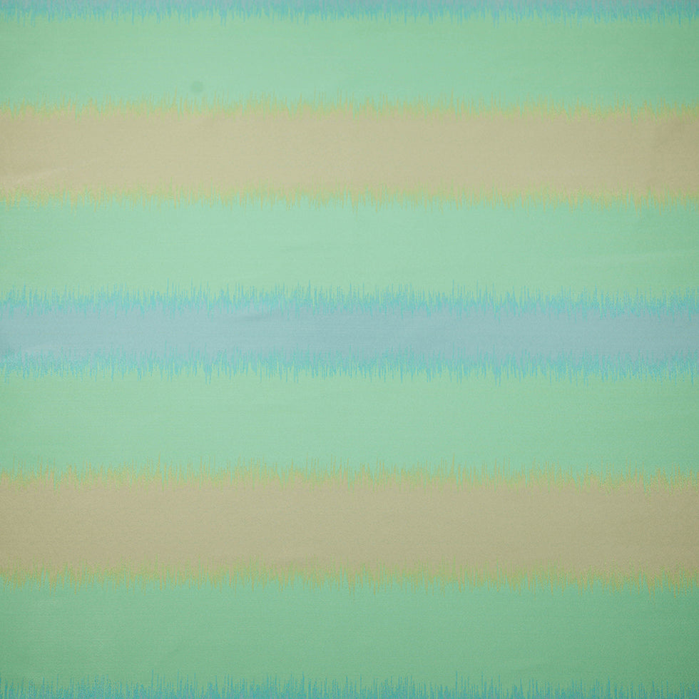 Pale Green, Purple and Gold Double-Wide Poly Stripes
