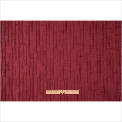 Ruby Bumpy Poly Sheer - Full