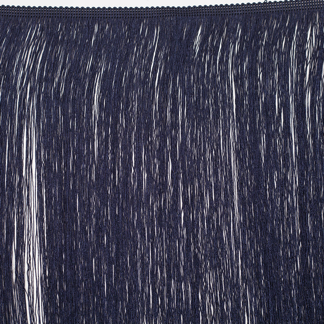24" European Dark Blue Chainette Fringe Trim