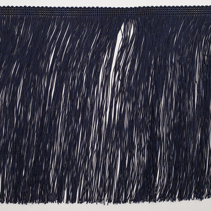 8" European Dark Blue Chainette Fringe Trim