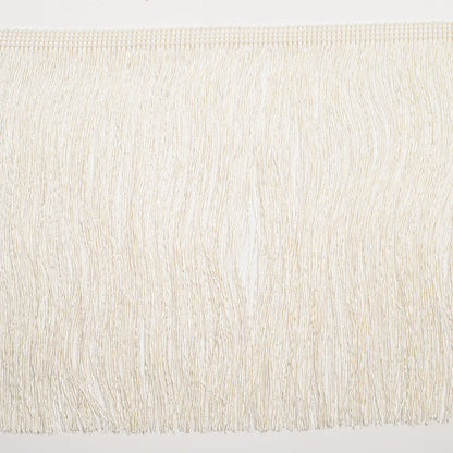 8" European Ecru Chainette Fringe Trim