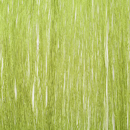 24" European Lime Green Chainette Fringe Trim Folded