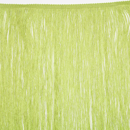 24" European Lime Green Chainette Fringe Trim