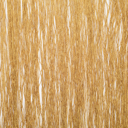 24 European Gold Chainette Fringe Trim - Folded
