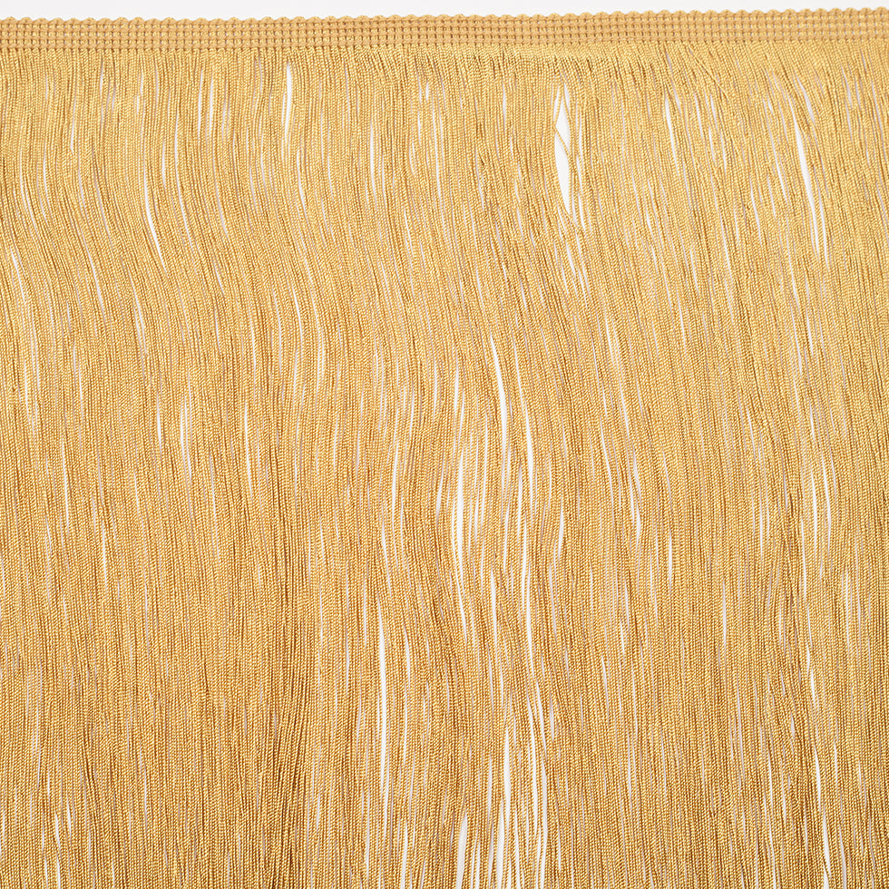 16" European Gold Chainette Fringe Trim
